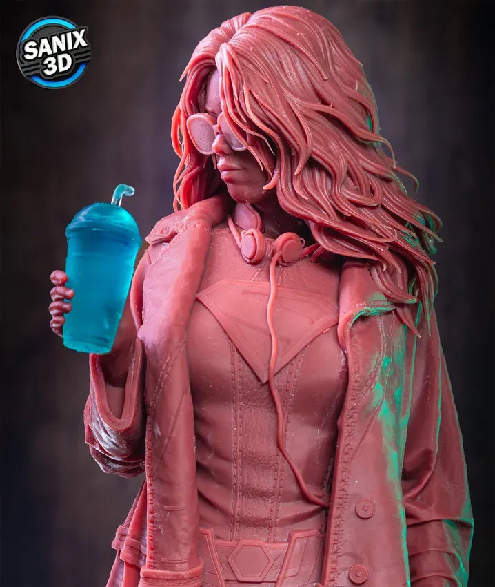 Supergirl - 3D Printed Model Kit - 10 Scale & 6 Scale
