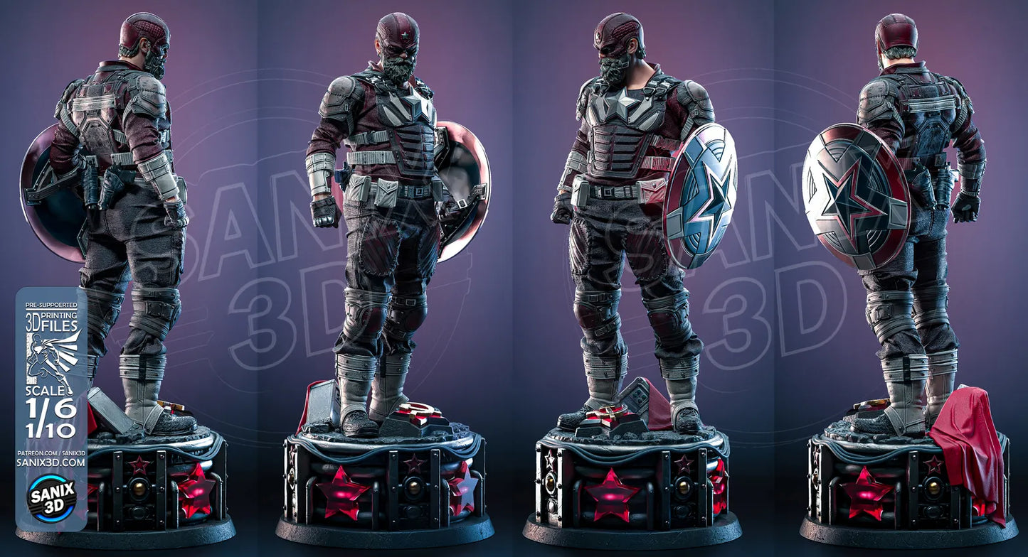 Red Guardian - 3D Printed Model Kit - 6 and 10 Scale