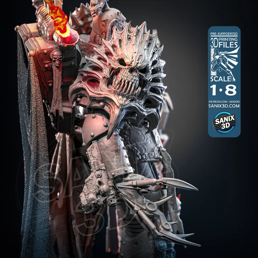 Armageddon (WARMACHINE) - 3D Printed) Fan Art