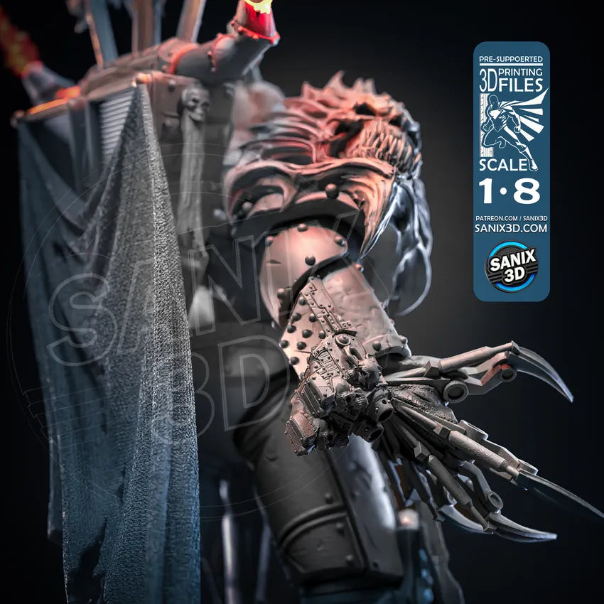 Armageddon (WARMACHINE) - 3D Printed) Fan Art