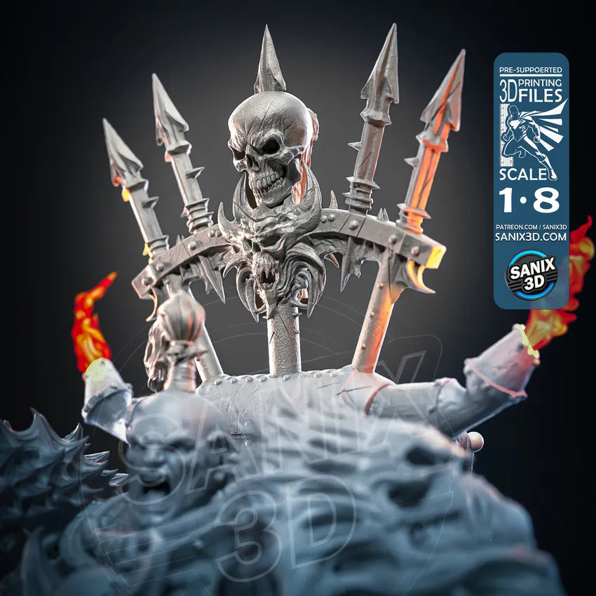 Armageddon (WARMACHINE) - 3D Printed) Fan Art