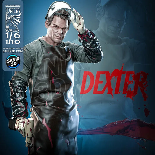 Dexter - 3D Model Kit Statue - 10 and 6 Scale