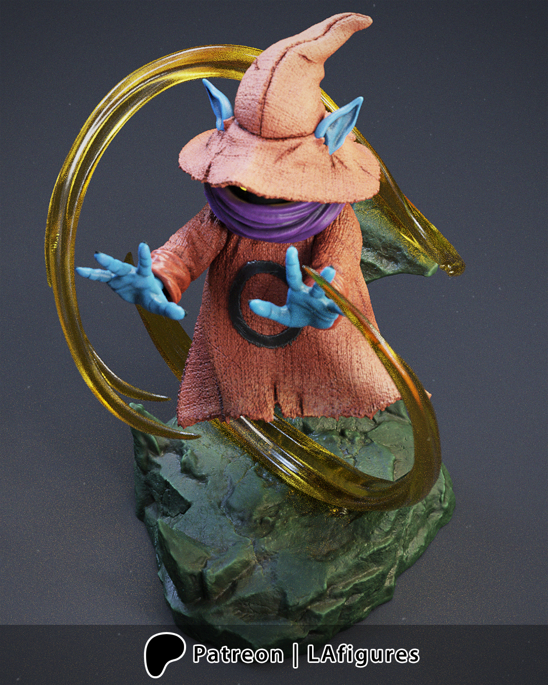 Orko (Masters of the Universe) Fan Art 10 scale 136mm - 3D Print