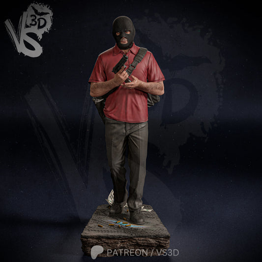 Michael De Santa (GTA V) - Fan Art - 3D Print Kit