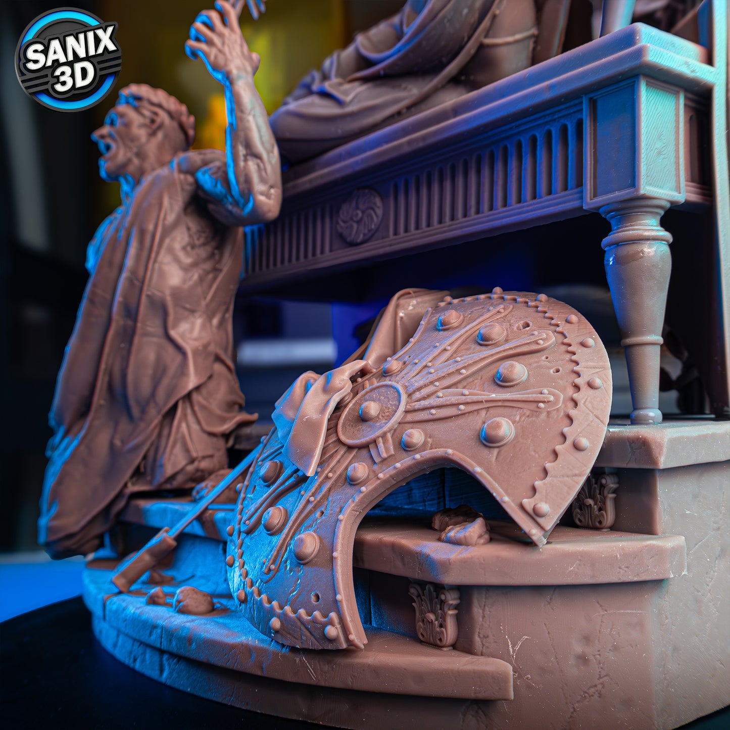 Medusa - 3D Printed Model Statue Kit - 8 Scale