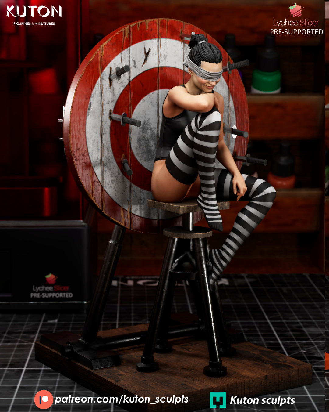 Blind Trust-  3D Printed Model Kit - 1:10 Scale