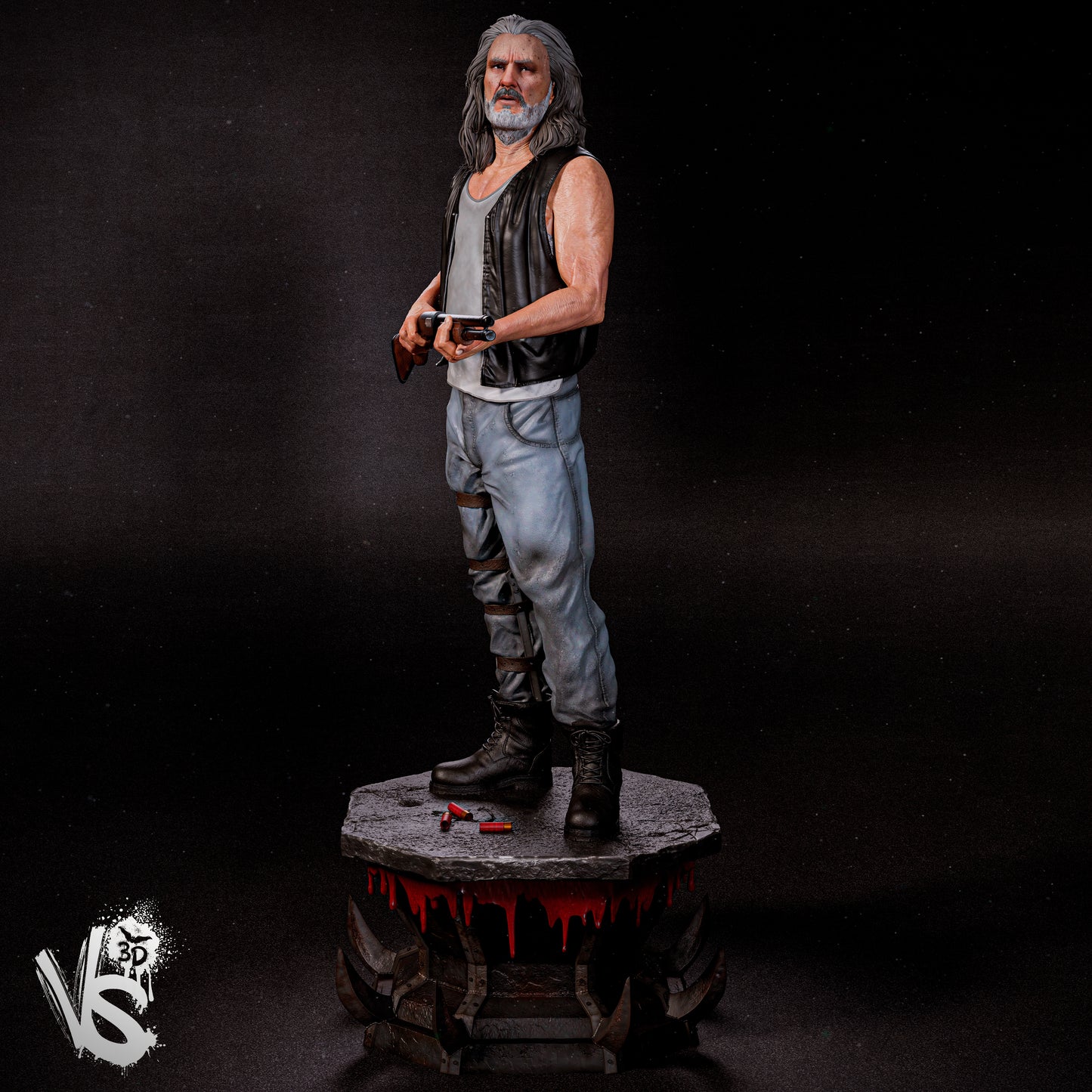 Abraham Whistler (Blade) - Sculpt - 3d Printed Model Kit
