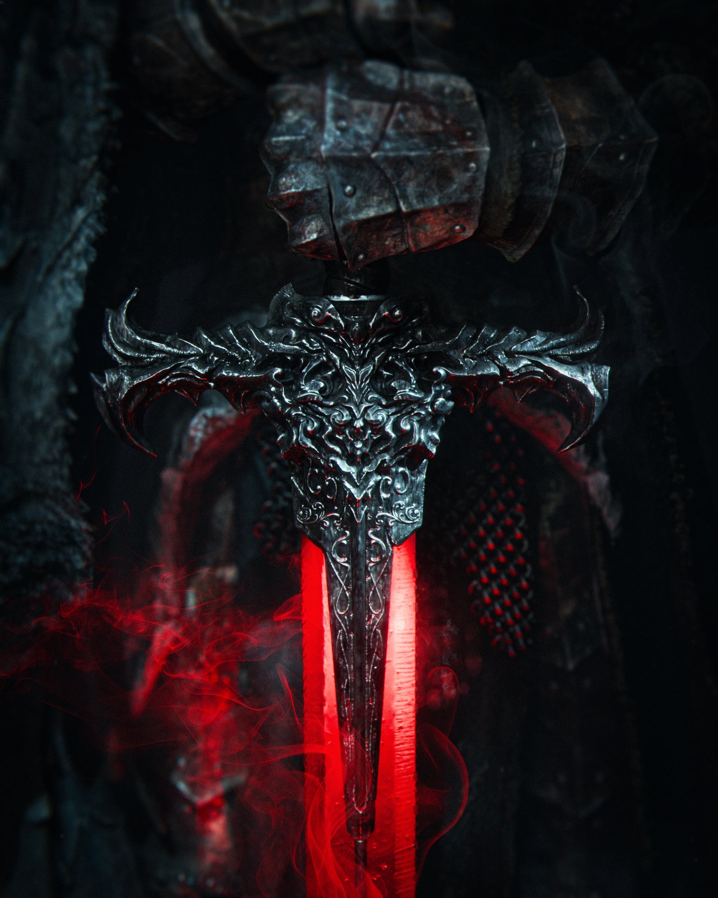 The Death Knight (WoW) - 3D Printed Model Kit - 1:6 scale (Fan Art)