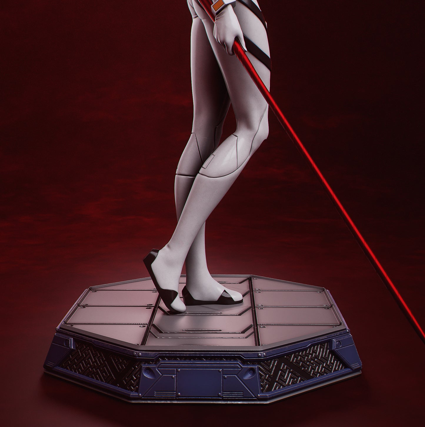 Rei Ayanami (Neon Genesis Evangelion) - Fan Art - 3D Print Model Kit - 1:6 Scale