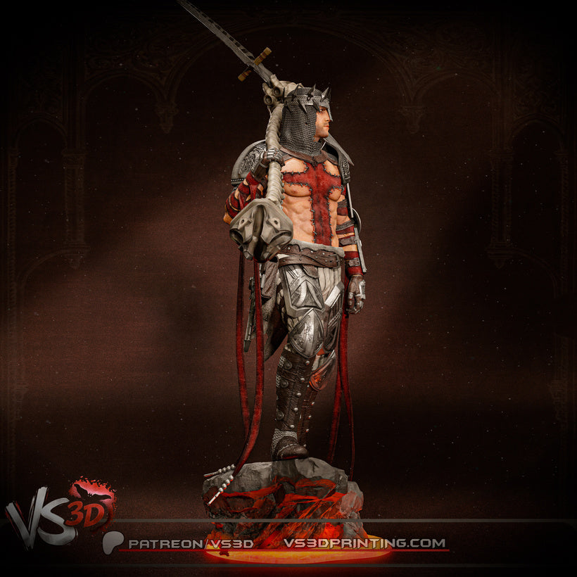 Dante Inferno - 3D Printed Statue - 10 Scale