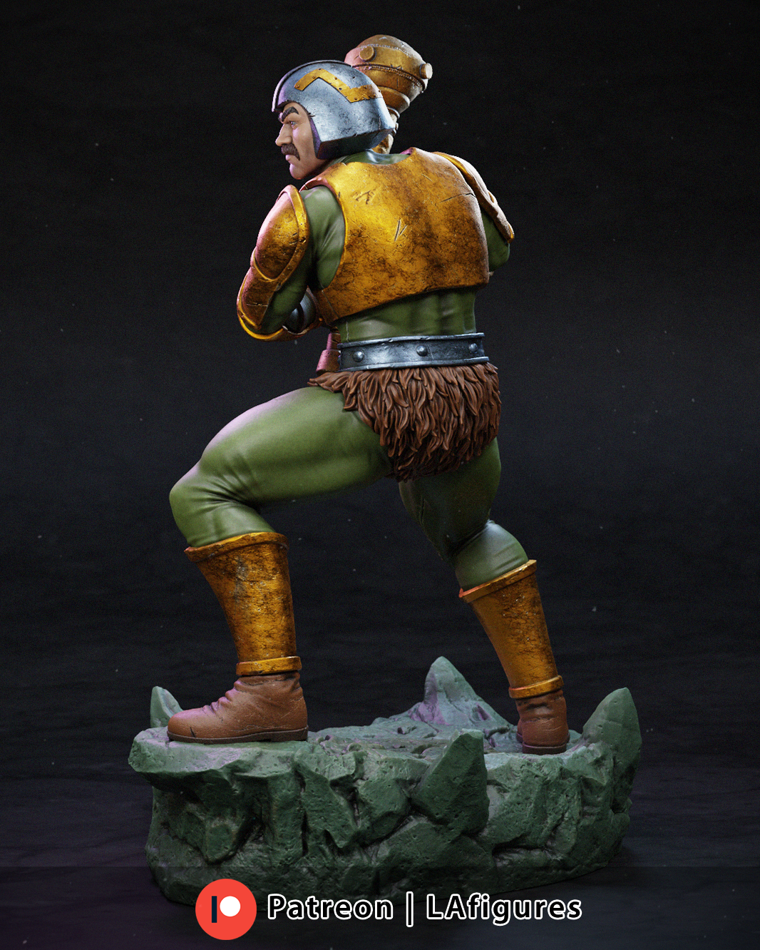 Man at Arms (He-Man) Statue - Fan Art 12/10/8/6 scale - 3D Print