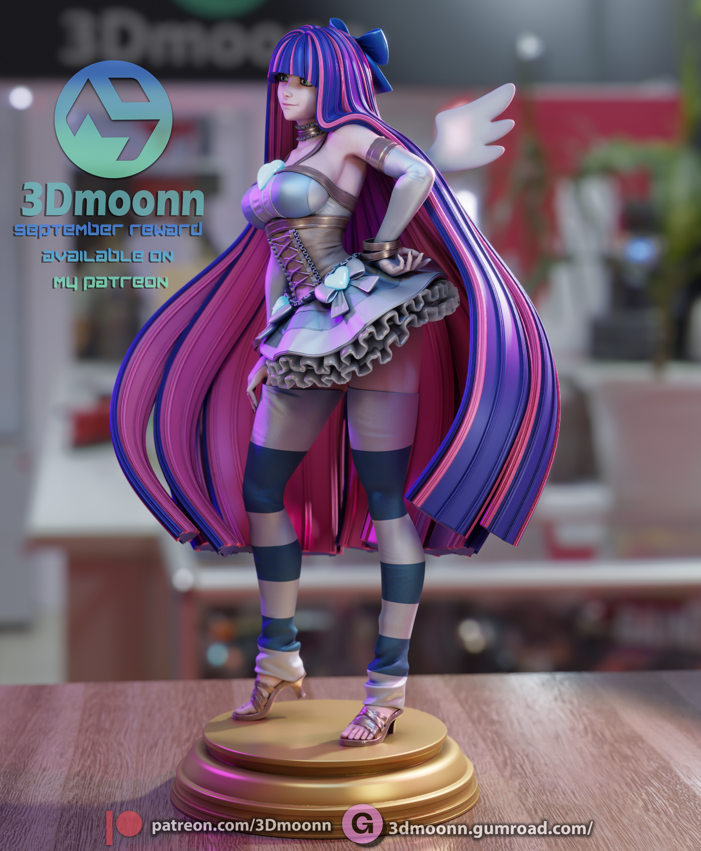 Stocking (Panty & Stocking with Garterbelt) - model kit