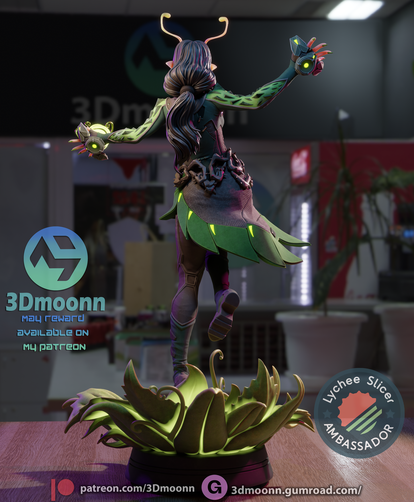Mantis (Guardians of the Galaxy) - 3d Printed 1:6 model kit (Fan Art)