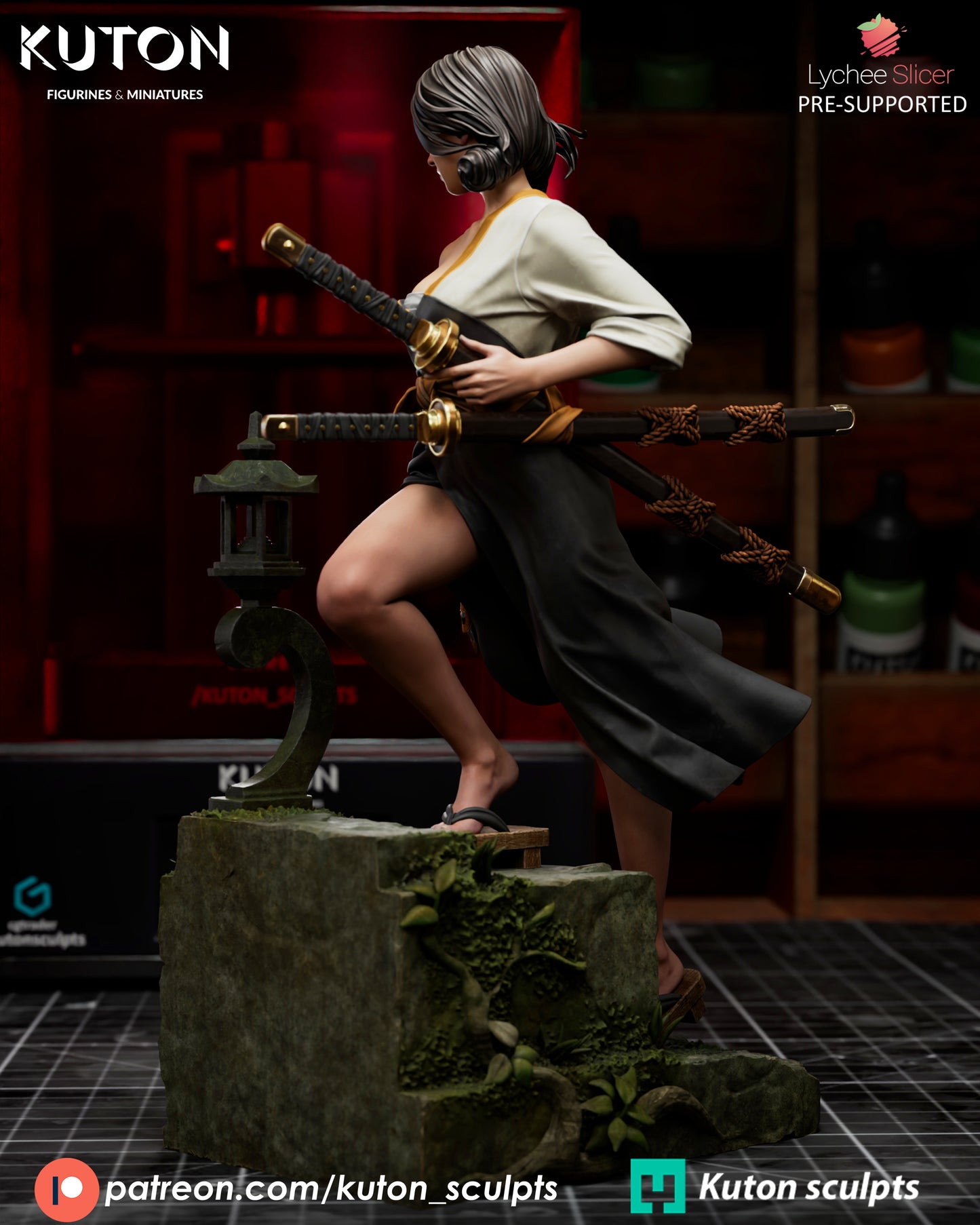 Kira Mekai - 3D Printed Model Kit - 1:10 Scale