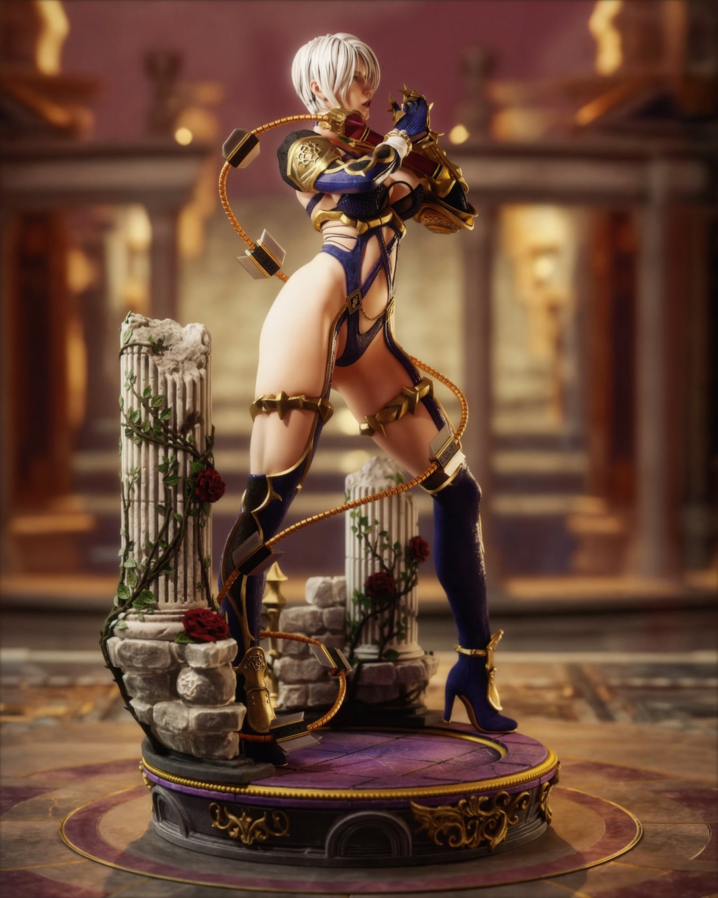 Ivy valentine - 3D Printed Statue Model Kit - 6 Scale