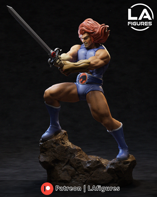 Lion-O (Thundercats) Statue - 215mm - 3D Print Fan Art