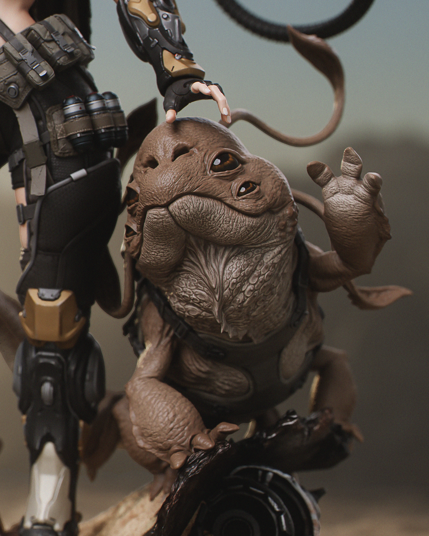 Kyla (Red Sands) - 3D Printed Model Kit - 1:6 scale (Fan Art)