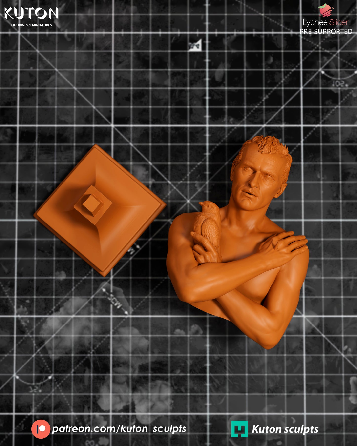 Roy Batty (Blade Runner) 3D Printed Model Kit - 1:10 Scale