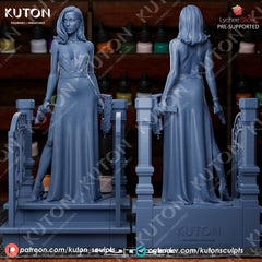 Paloma - Bond -  No Time to Die Fan Art - 3D Printed Statue / Bust 10 Scale