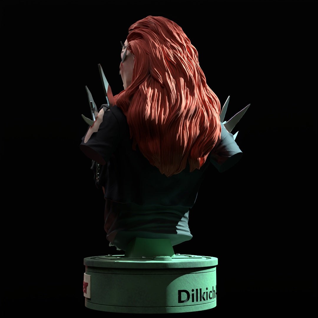 Julie Walker - Return of the Living Dead - 3D Printed Model Kit Statue / Bust