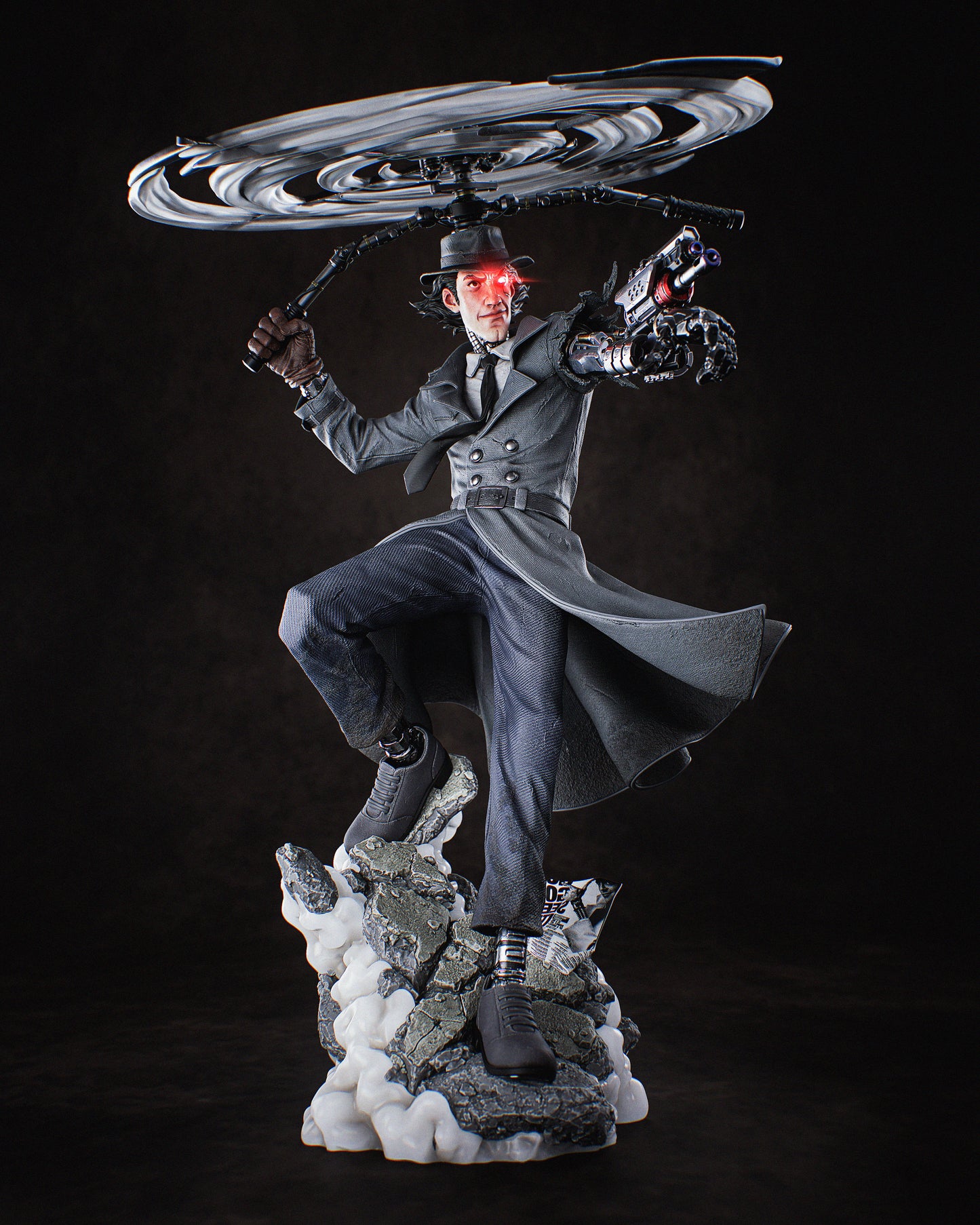 Inspector Gadget - 3D Printed Model Kit - 1:6 scale
