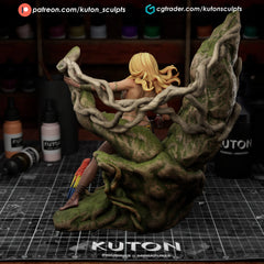 Jungle Girl 3D Printed model 150mm (1/10 scale) - Fan Art