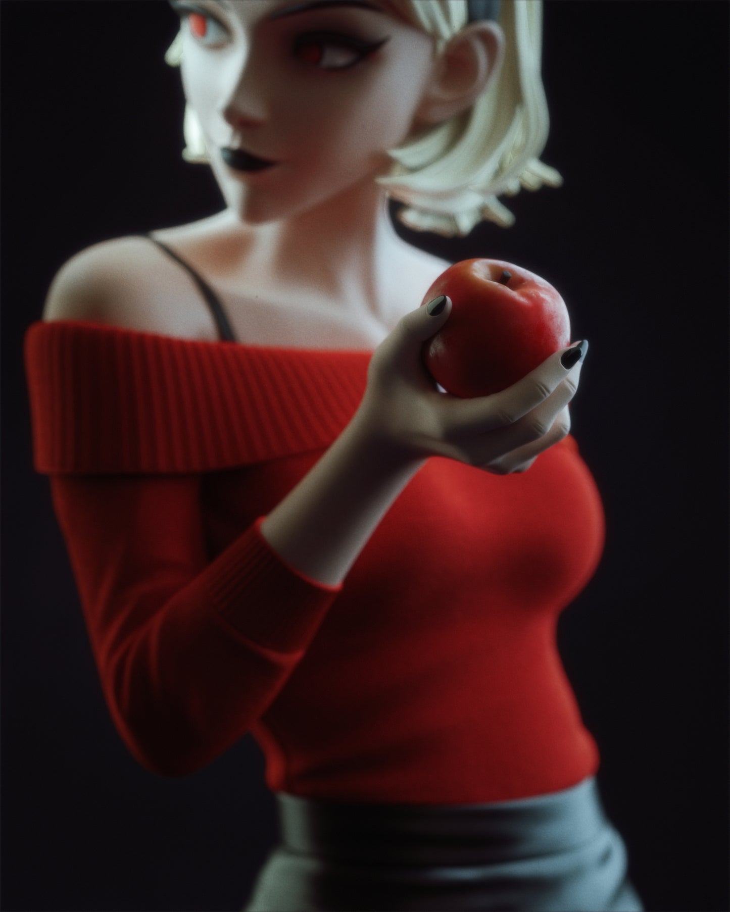 Sabrina - 3D Printed Model Kit - 9 and 6 Scale Statue