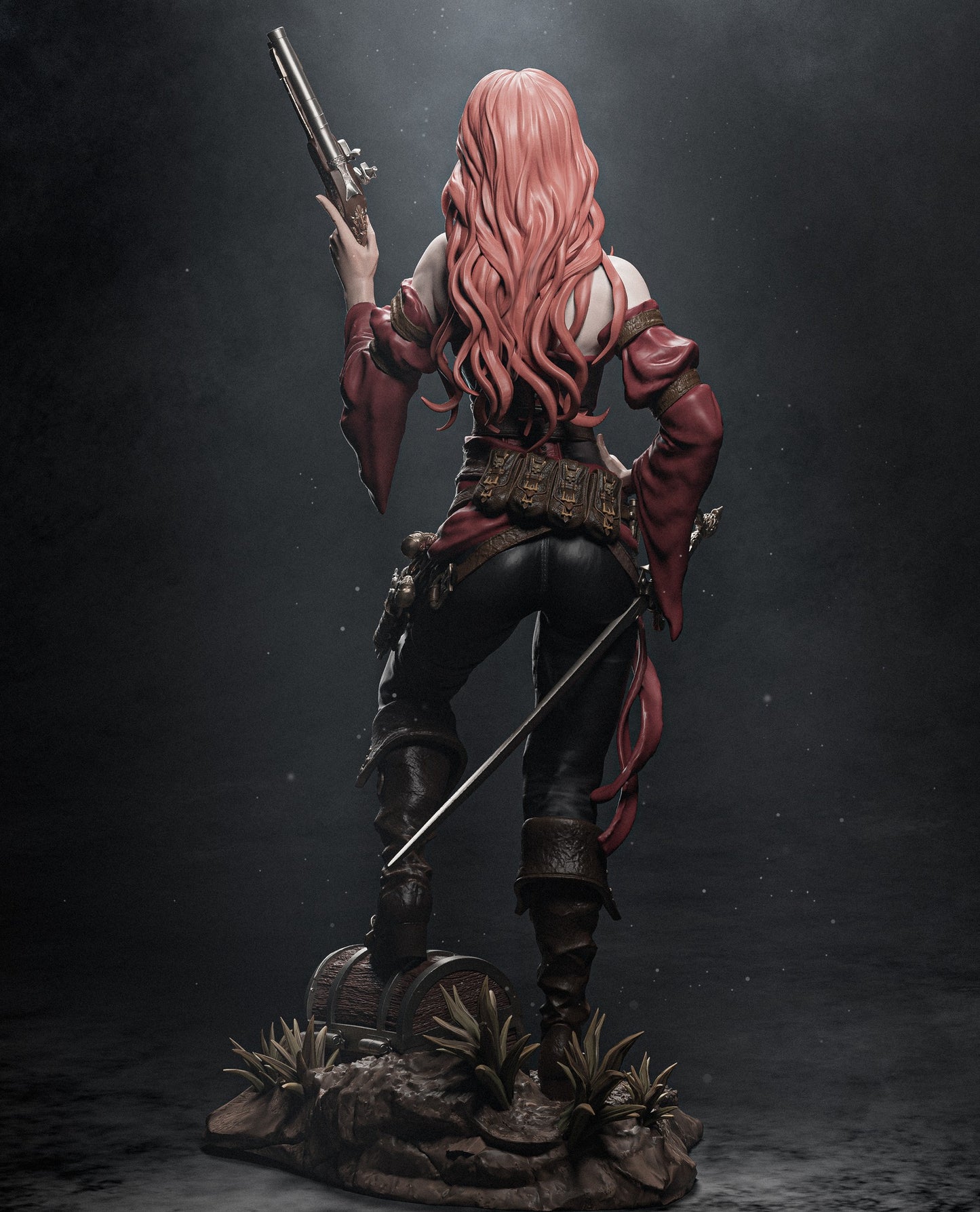 Pirate - The Legend of the High Seas - 3D Printed Model Kit
