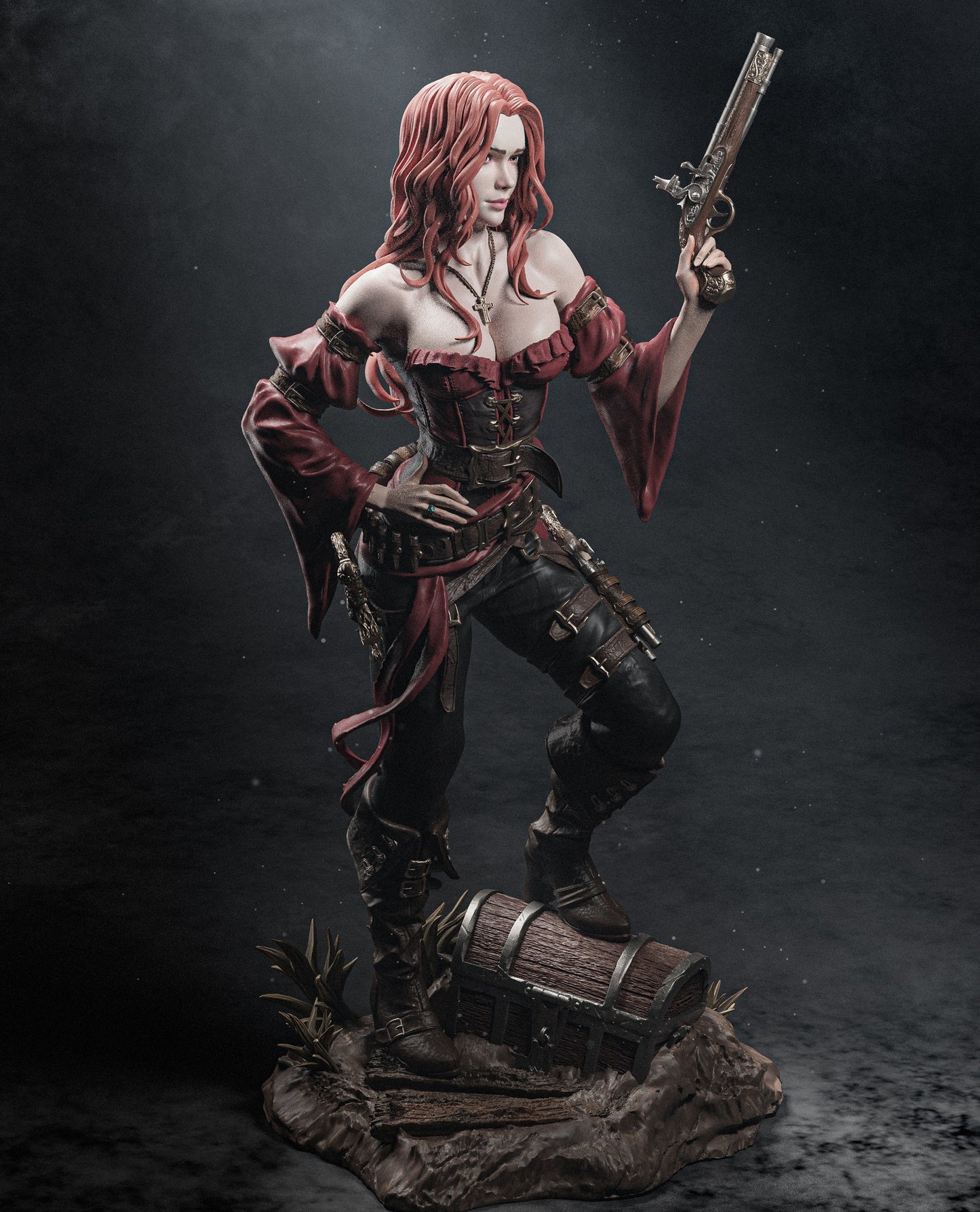 Pirate - The Legend of the High Seas - 3D Printed Model Kit