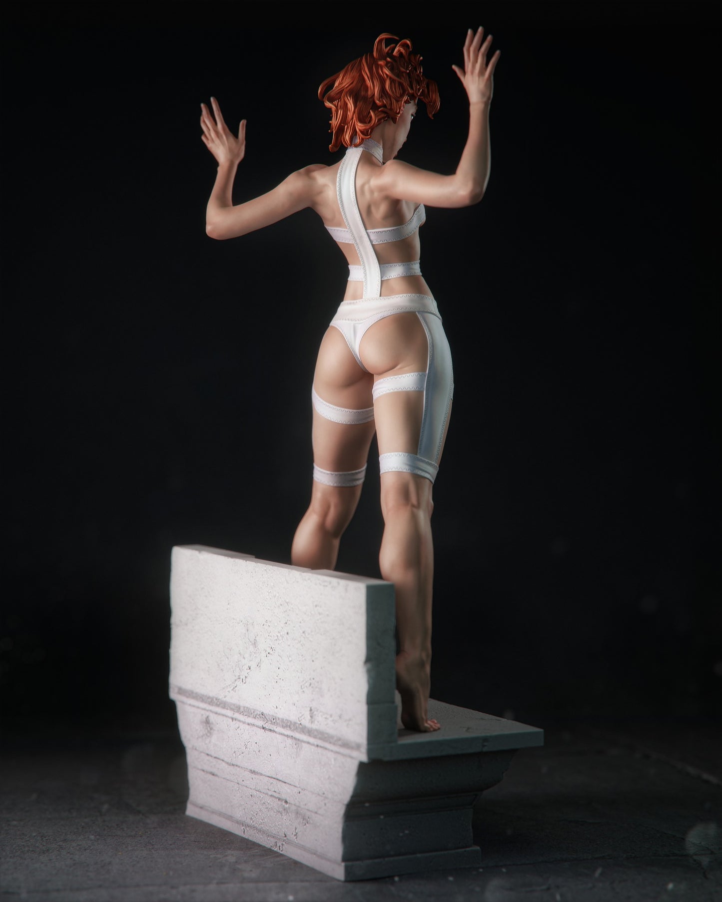 Leeloo - 3D Printed Model Statue - 9 Scale and 6 Scale