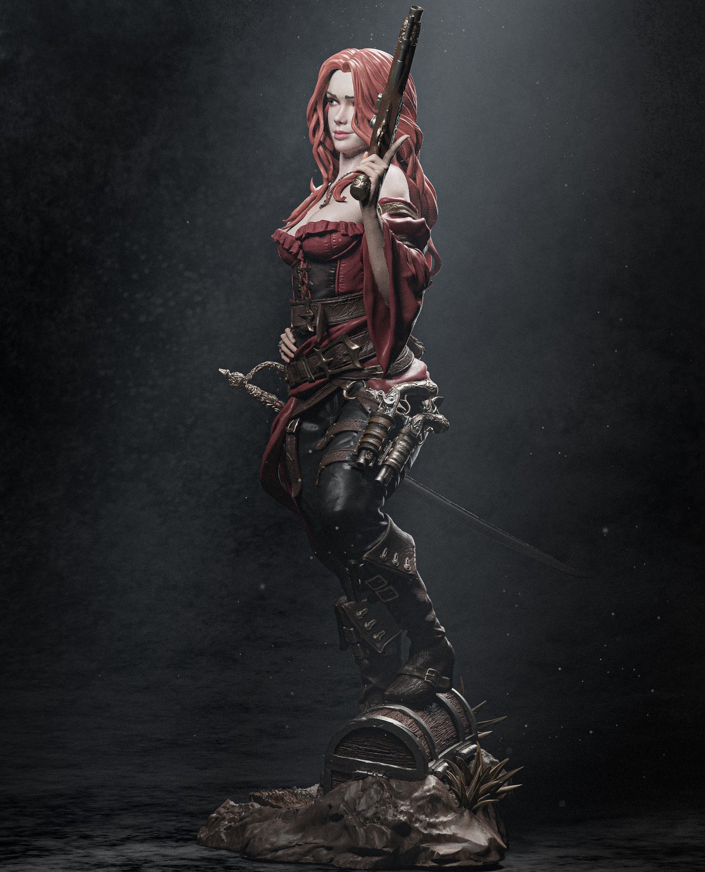 Pirate - The Legend of the High Seas - 3D Printed Model Kit