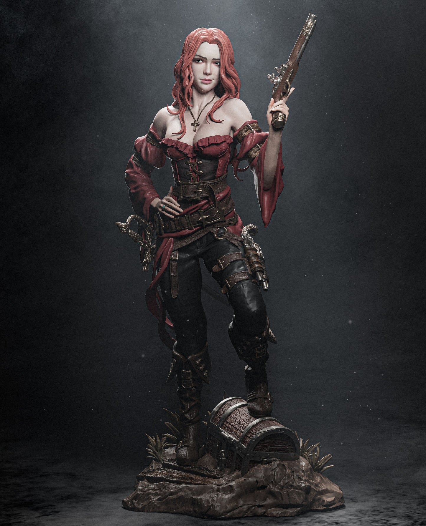 Pirate - The Legend of the High Seas - 3D Printed Model Kit