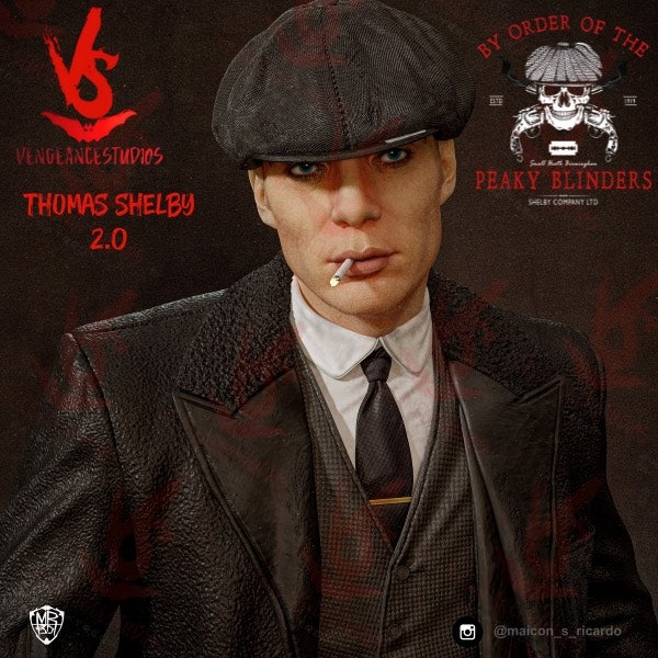 Thomas (Tommy) Shelby (Fan Art) Peaky Blinders - 6th or 10th scale - 3D Print