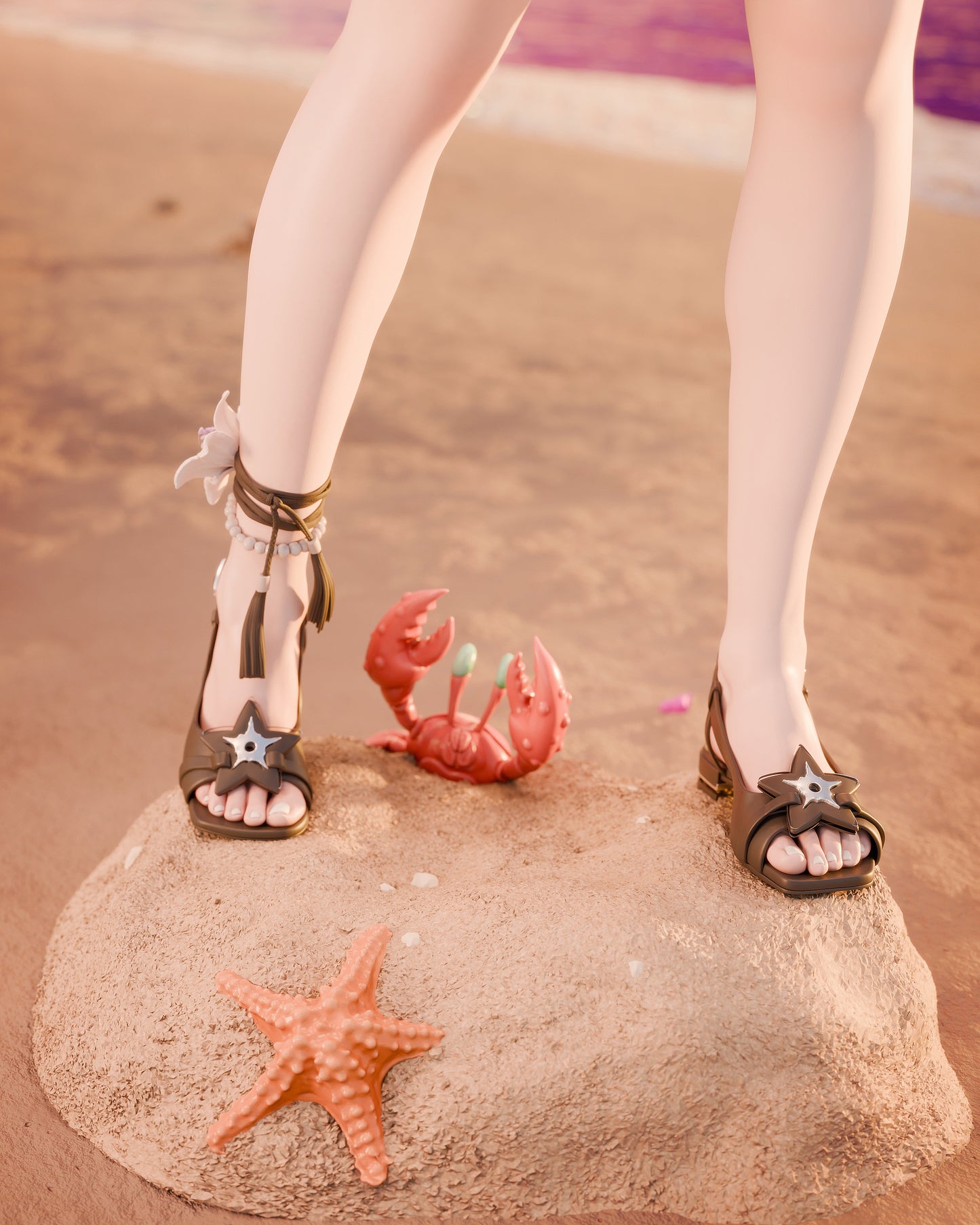 Swimsuit 2B Nier Automata - 3D printed Model kit - 6 or 9 Scale