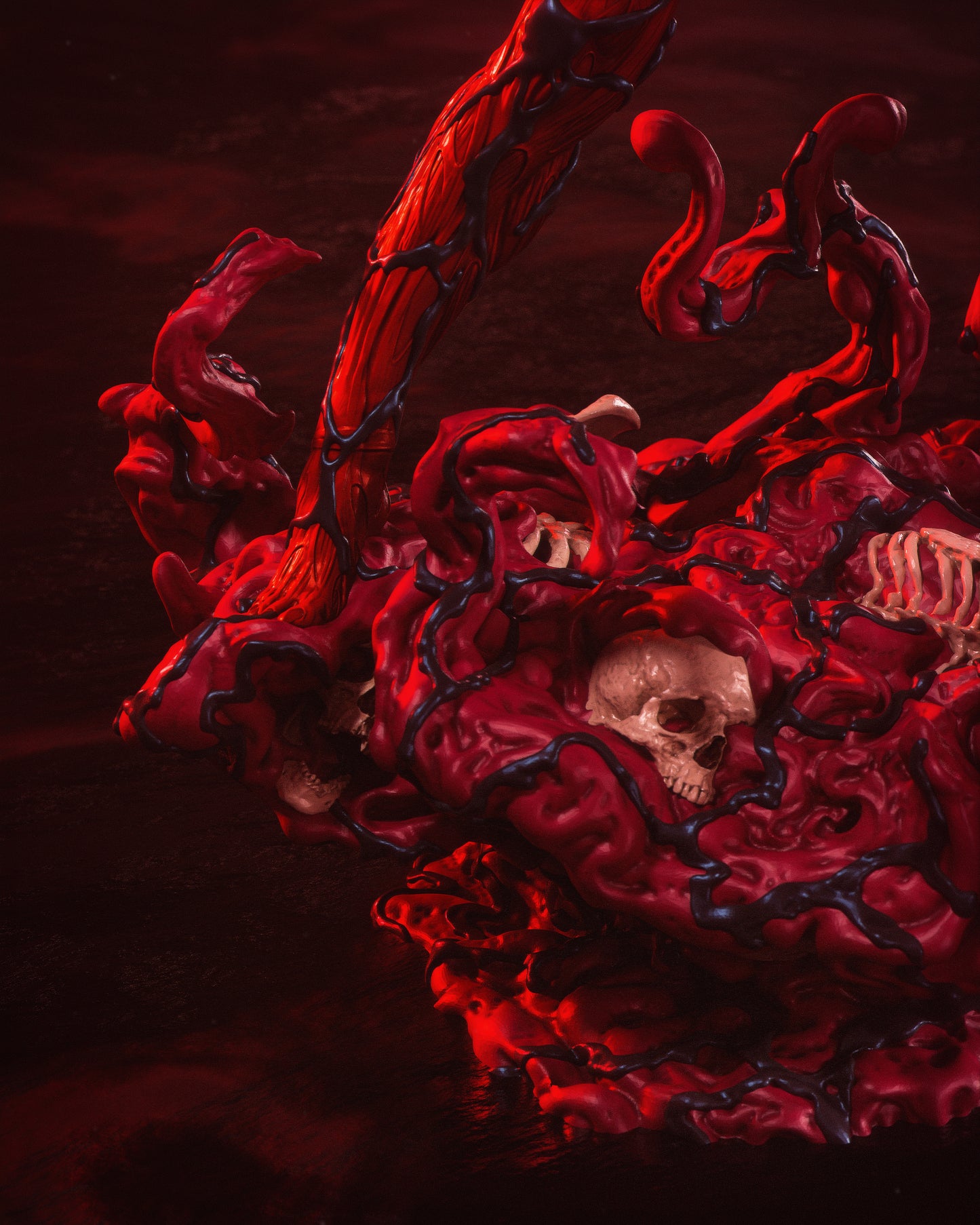 Mary Jane (Carnage) - 3D Printed Model Kit - 1:6 scale (Fan Art)