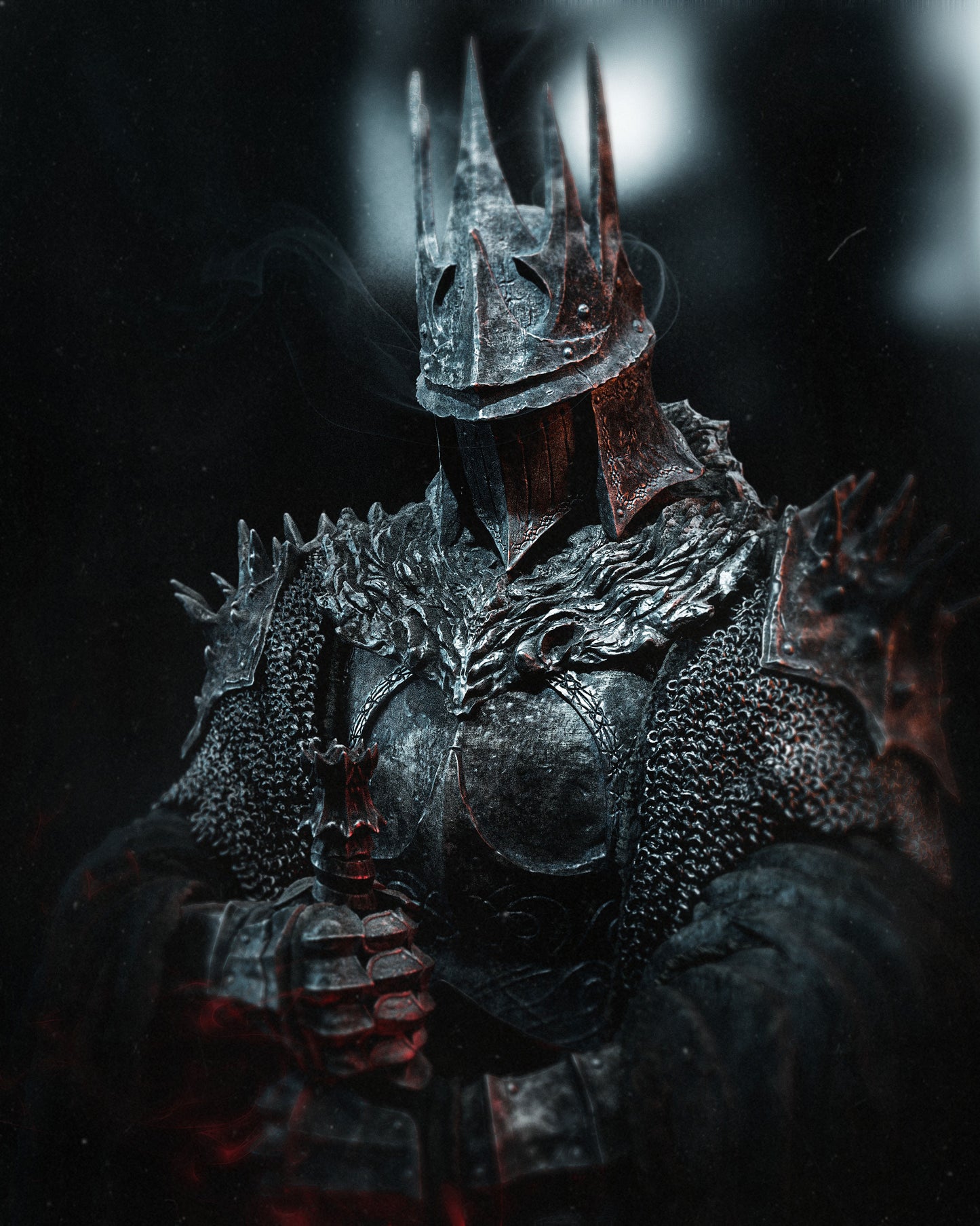 The Death Knight (WoW) - 3D Printed Model Kit - 1:6 scale (Fan Art)