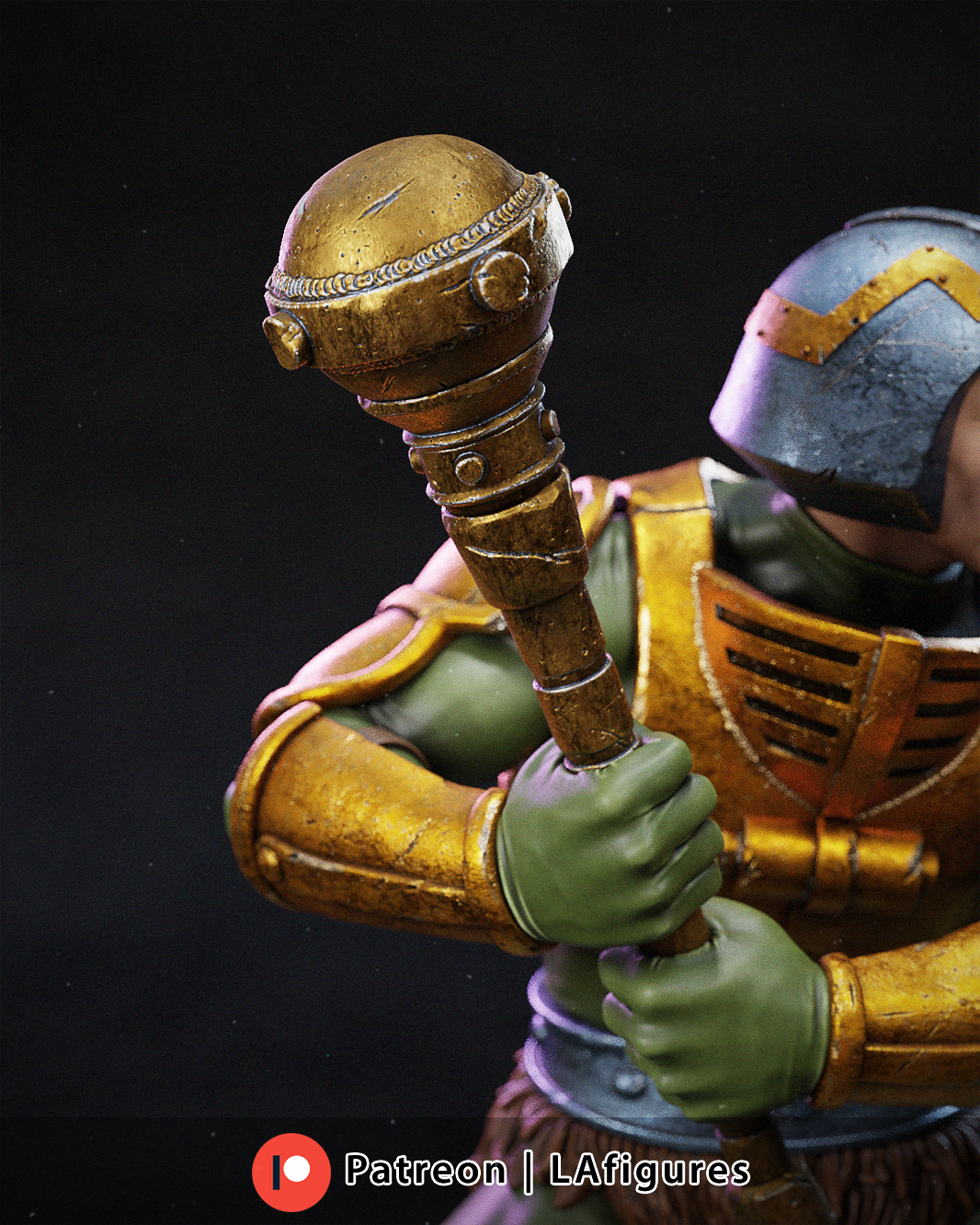 Man at Arms (He-Man) Statue - Fan Art 12/10/8/6 scale - 3D Print