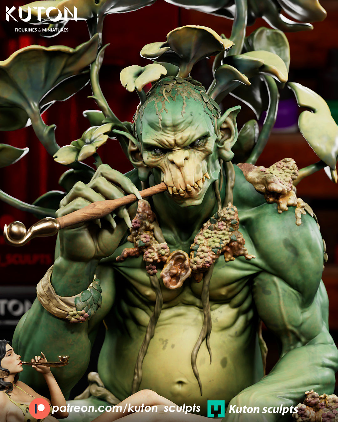 Forest Consort (Kuton Original) - 3D Printed Model Kit