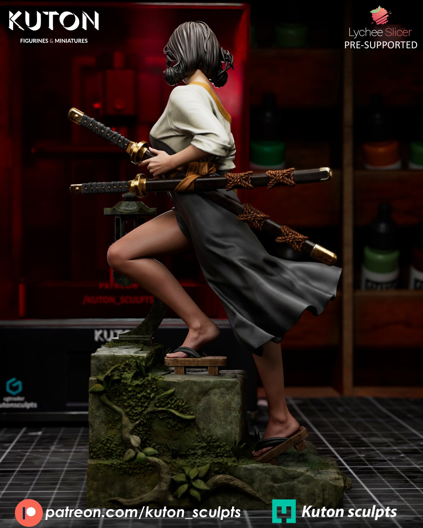 Kira Mekai - 3D Printed Model Kit - 1:10 Scale