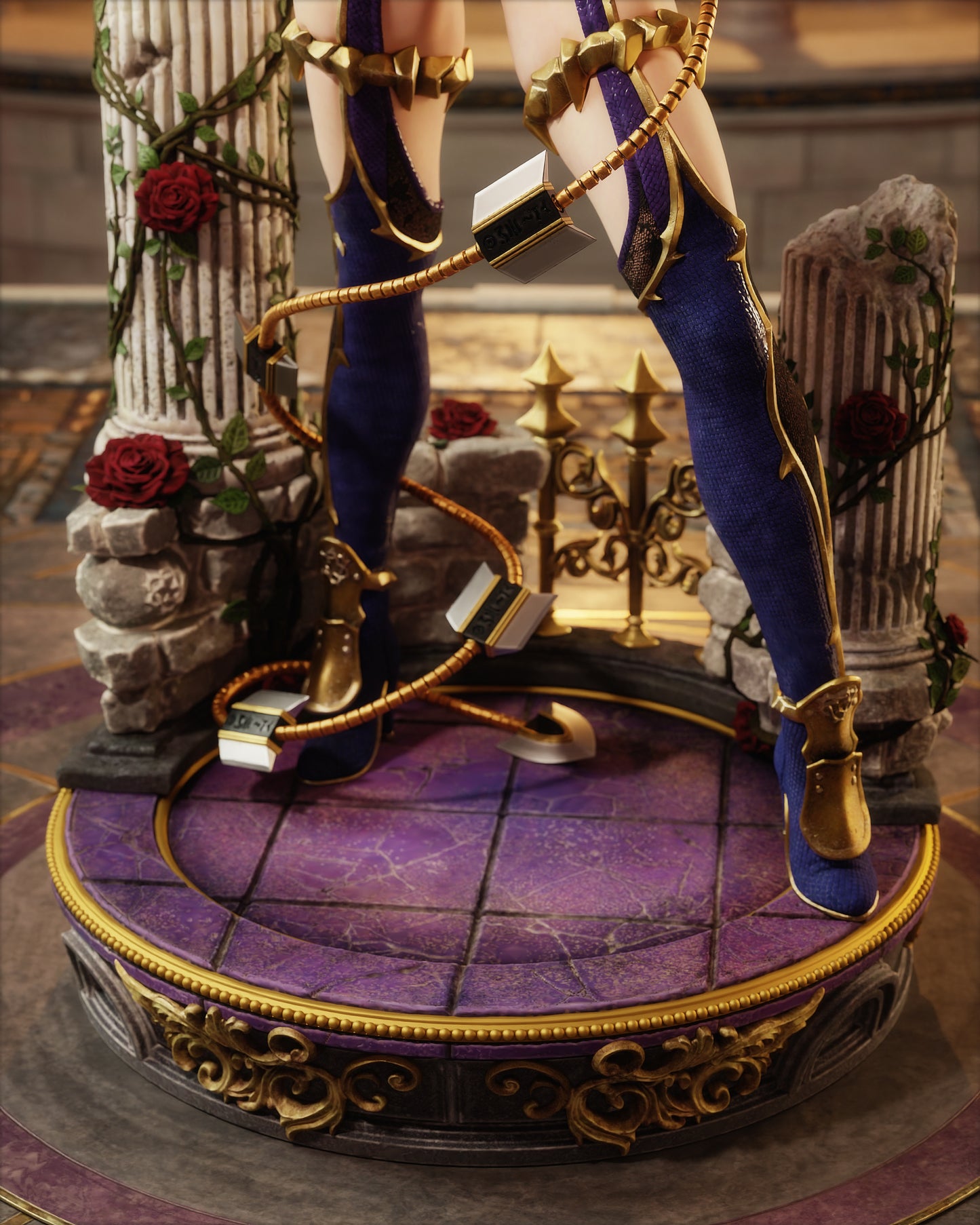 Ivy valentine - 3D Printed Statue Model Kit - 6 Scale
