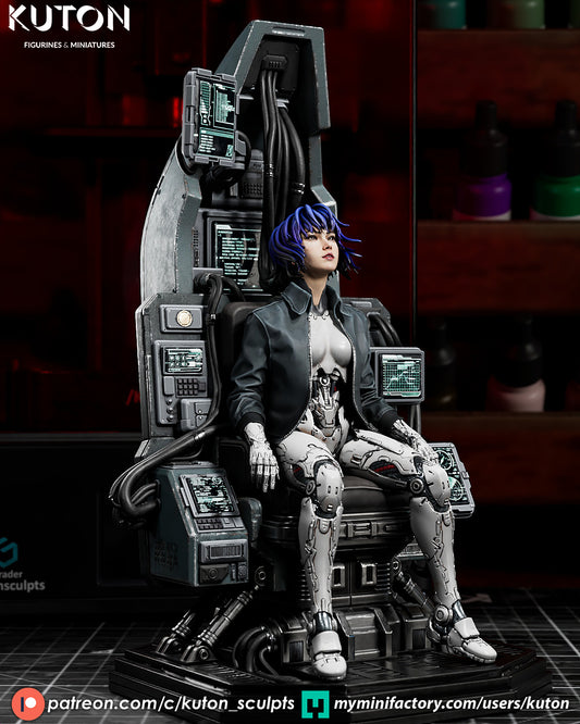Ghost in the Shell -3D Printed Model kit - 10 Scale and Mini available