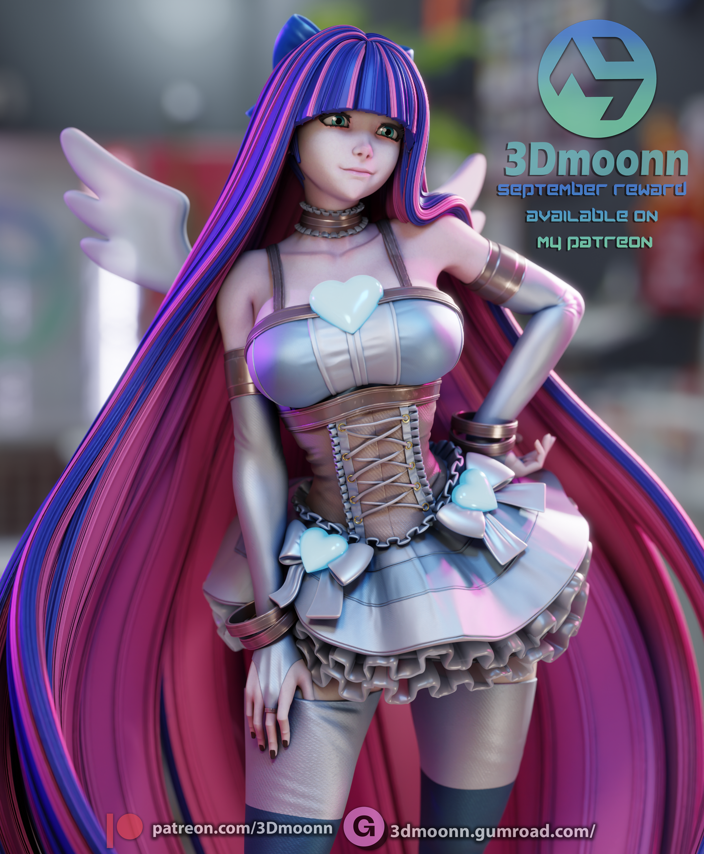 Stocking (Panty & Stocking with Garterbelt) - model kit