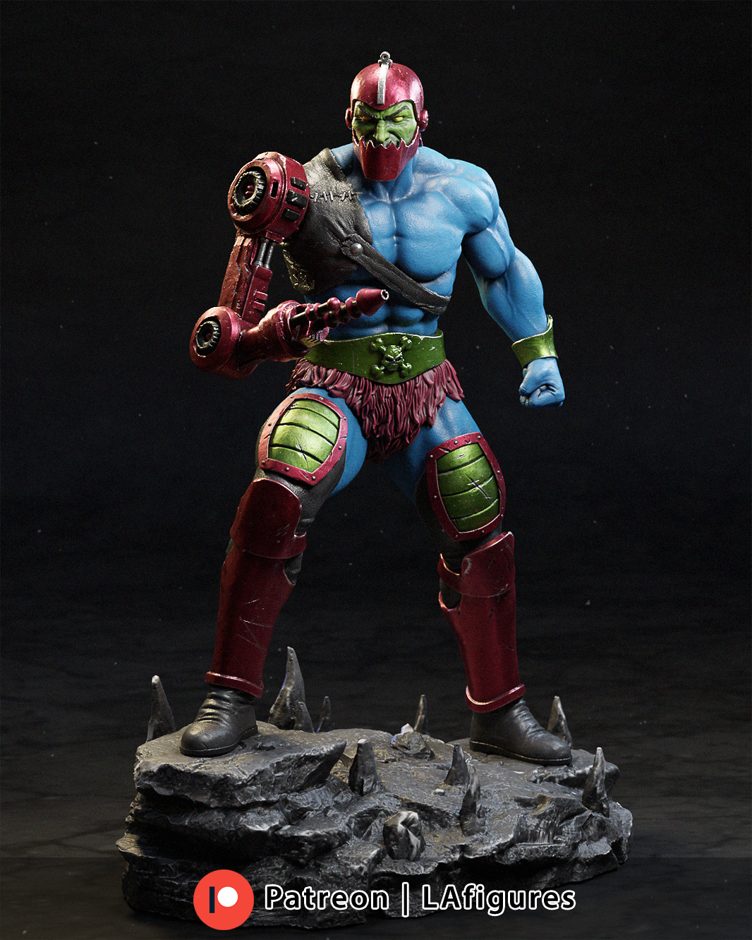 Trap Jaw Masters of the Universe (Fan Art) 10 or 12 scale 220mm - 3D Print