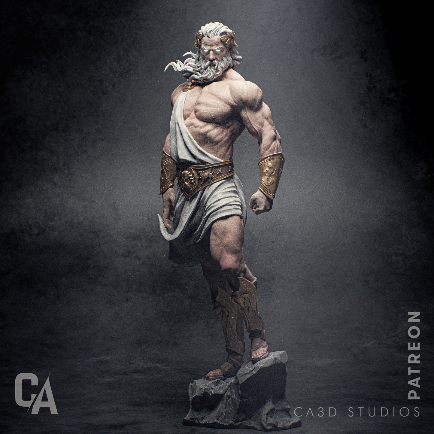 Zeus - 3D Print Statue