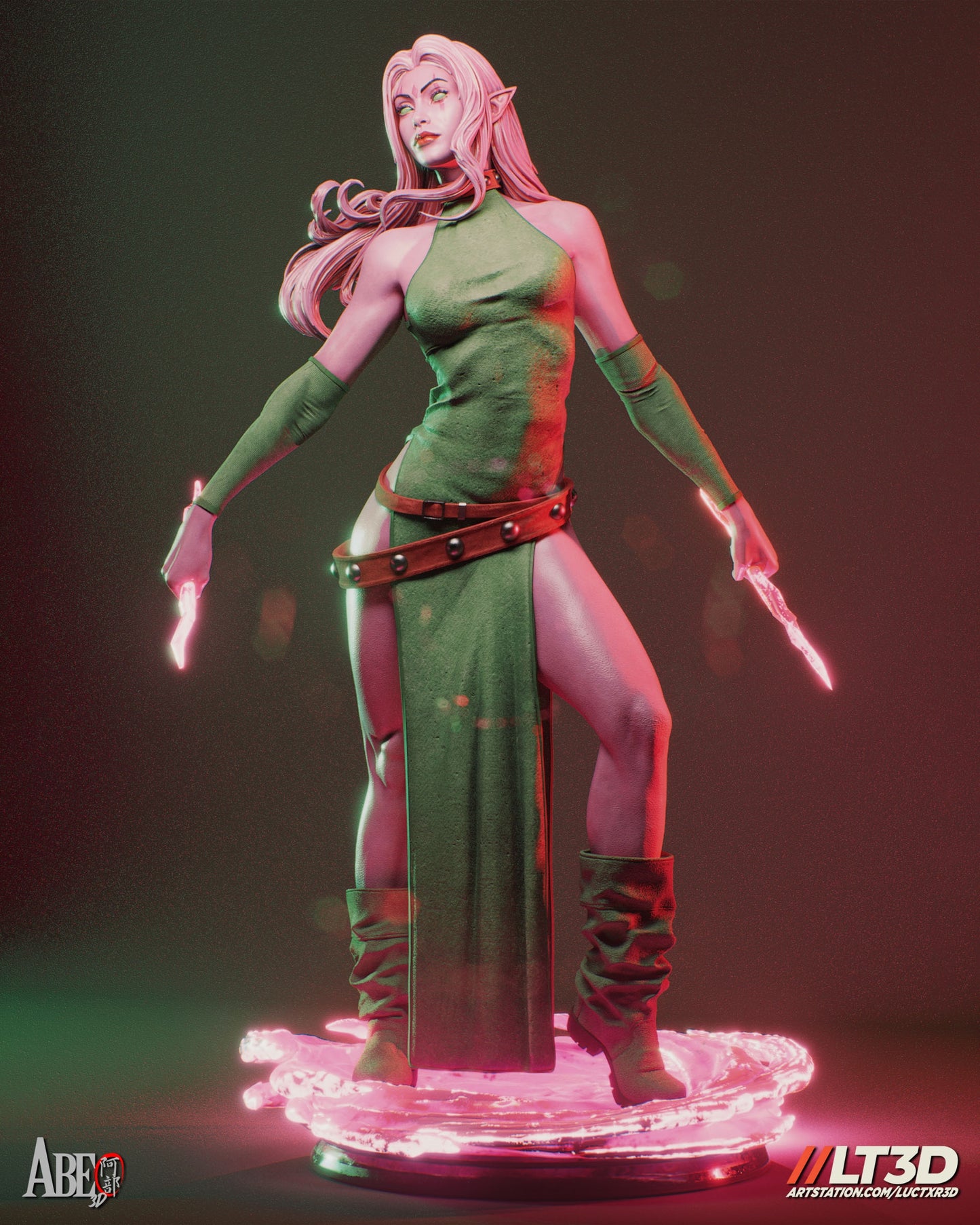 Blink- 3D Printed Statue - 4 Scale - Model Kit