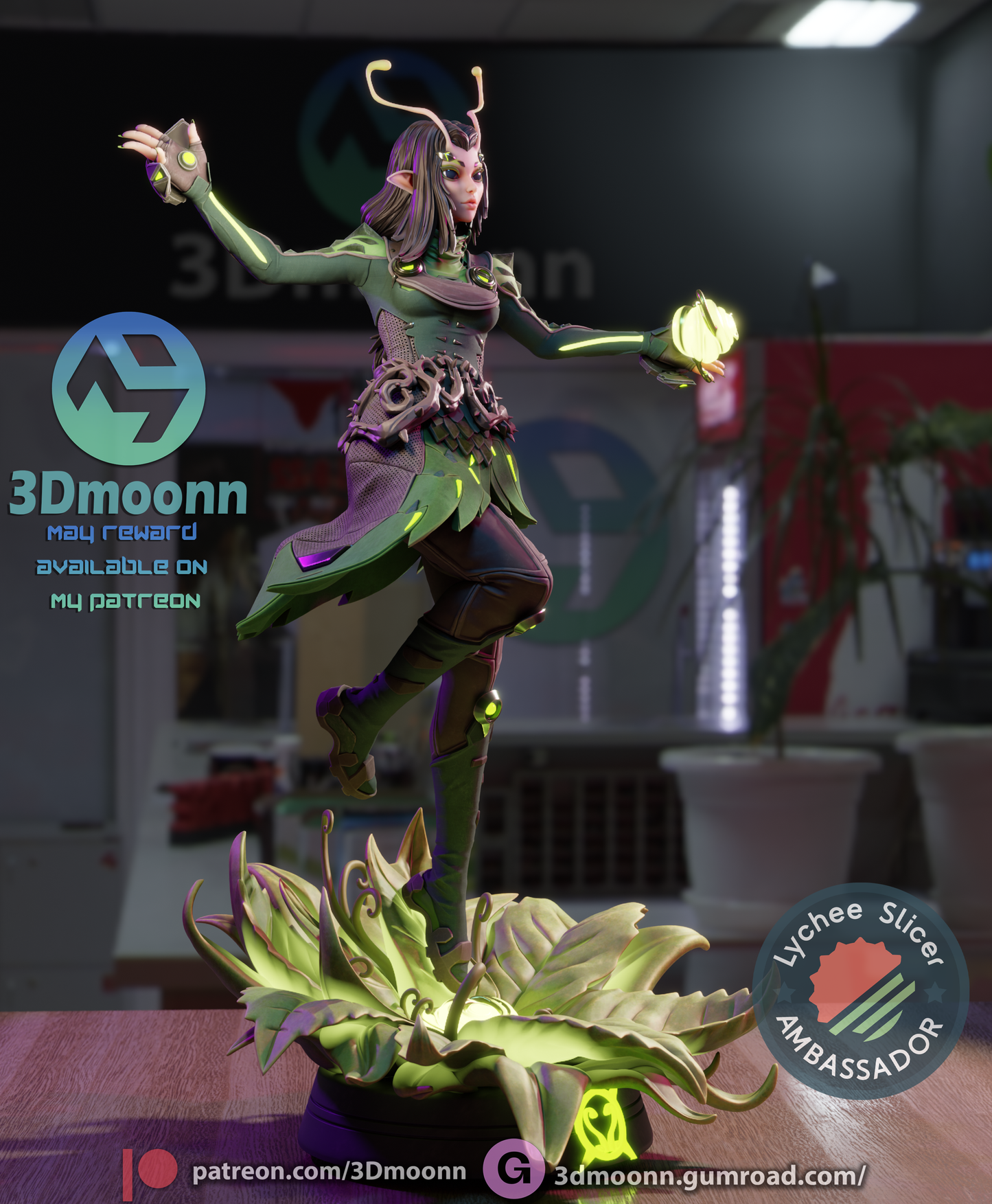 Mantis (Guardians of the Galaxy) - 3d Printed 1:6 model kit (Fan Art)
