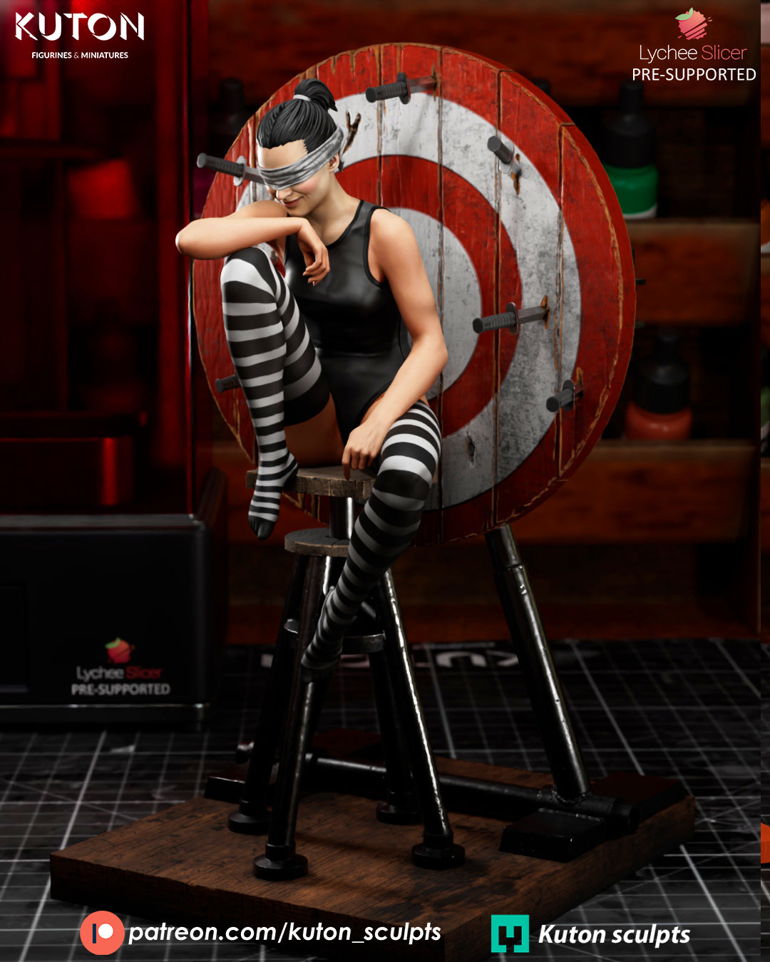 Blind Trust-  3D Printed Model Kit - 1:10 Scale