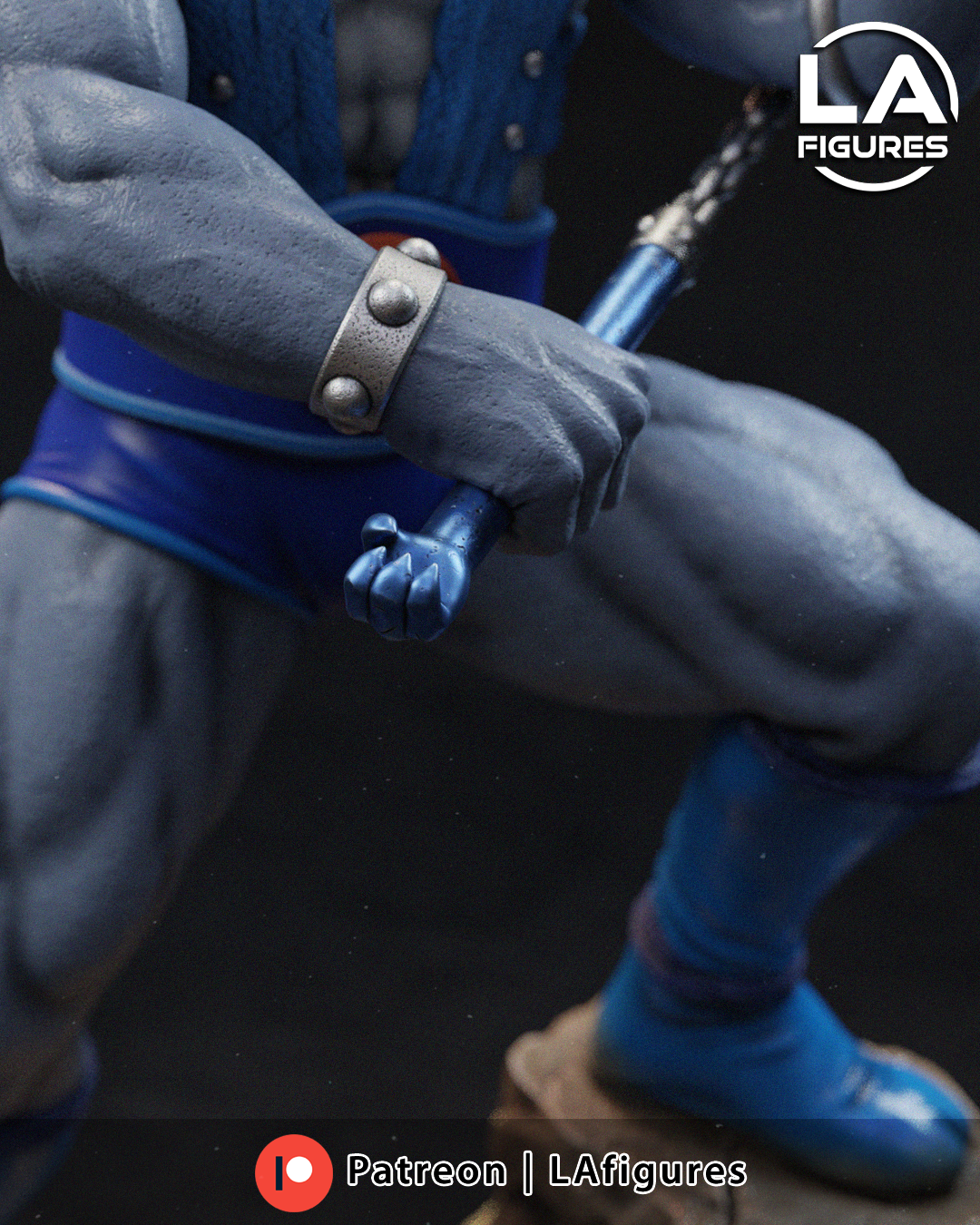 Panthero (Thundercats) Statue - 209mm - 3D Print Fan Art