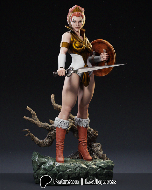 Teela (He-Man) Statue - Fan Art 10 scale 222mm - 3D Print