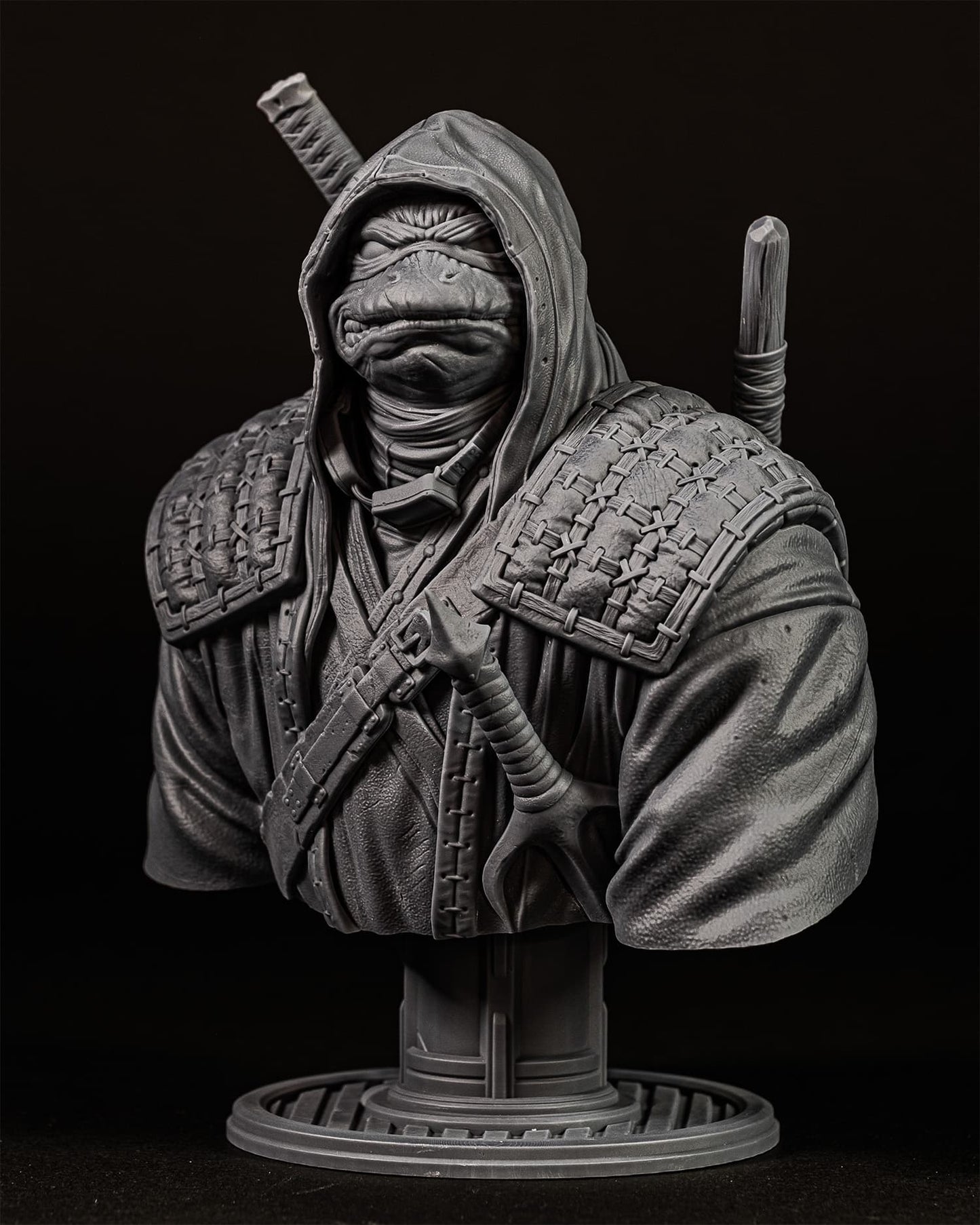 Ronin (TMNT) Bust - 108mm to 176mm 3D Print (Fan Art)
